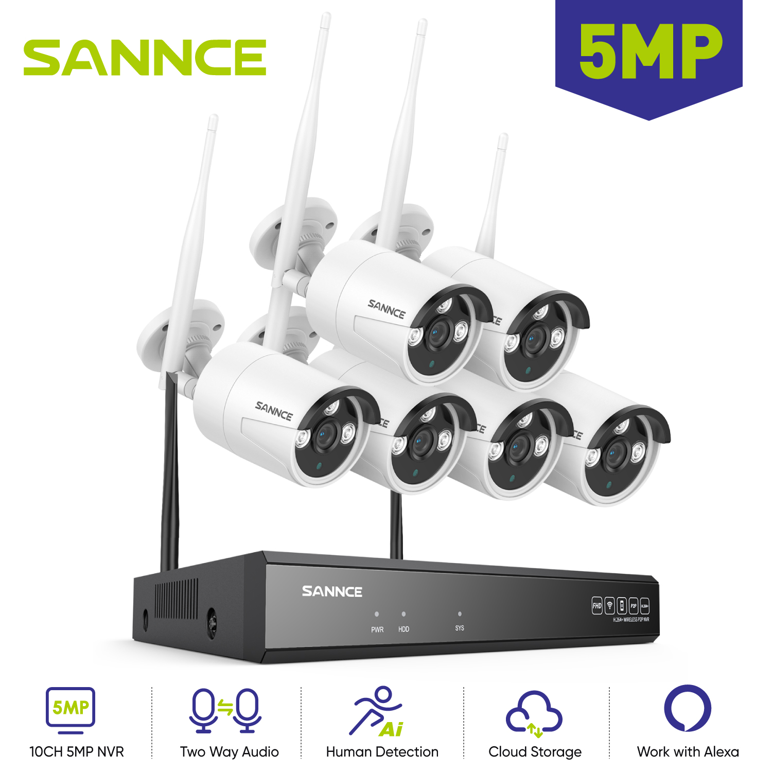 Home Security Wifi Camera - Câmera de vigilância ao ar livre