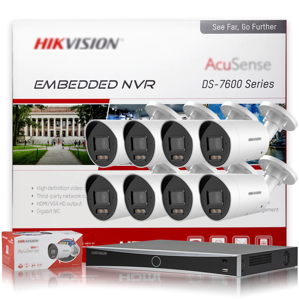Home Security Video Recording Systems - Sistema de Câmeras de Segurança Hikvision