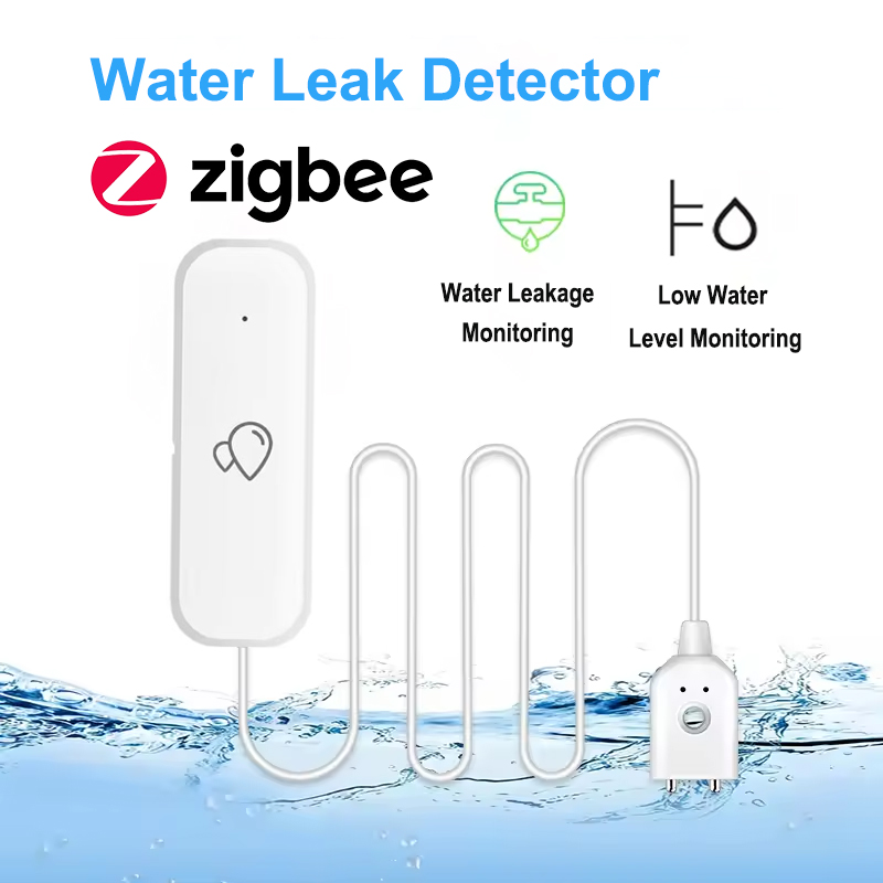Home Security App - Zigbee sensor de água alarme de