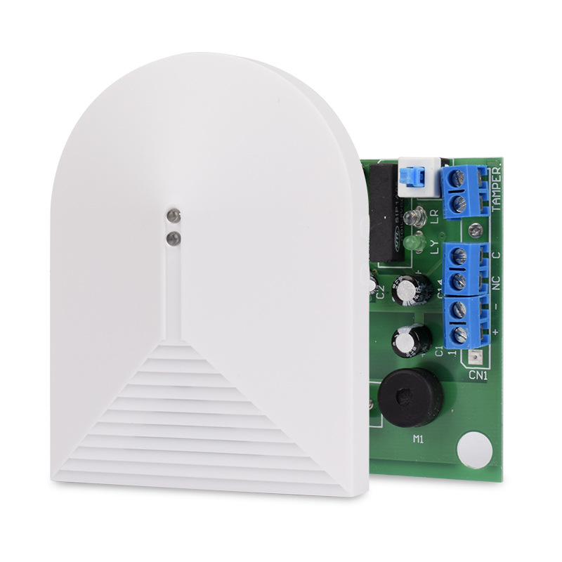 Glass Break Detector - Alarme Antifurto de Vibração Interno PA-456,