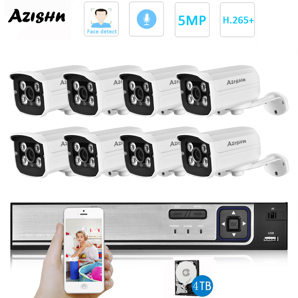 Home Security Video Recording Systems - Kit POE NVR para Vigilância ao