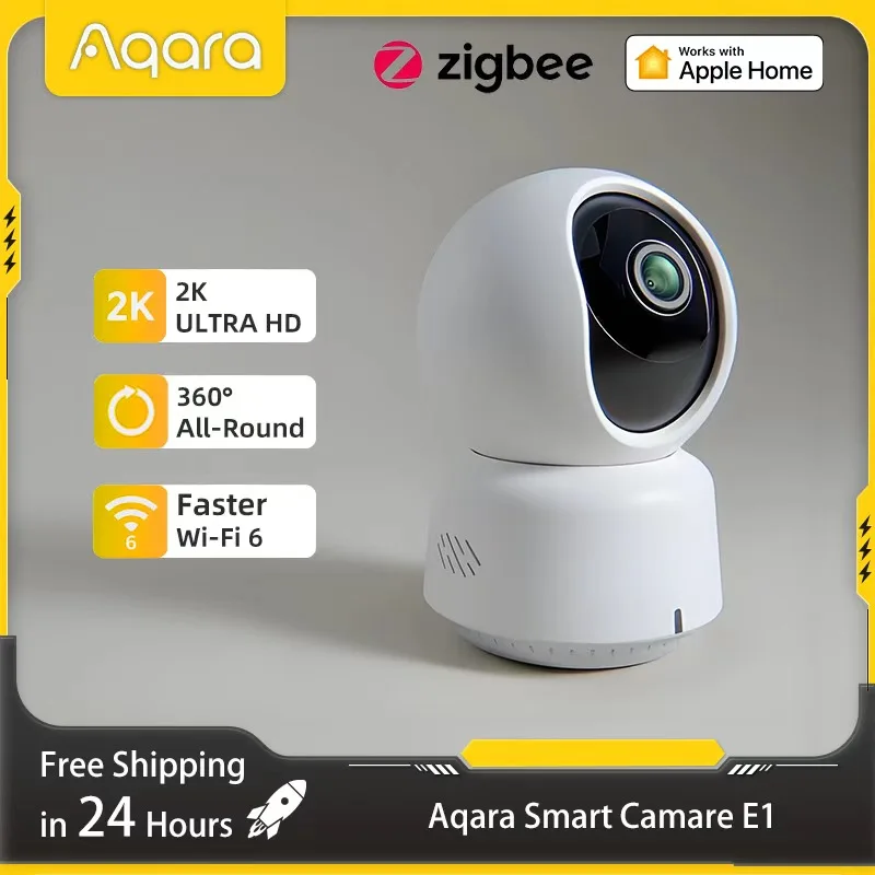 Home Security Adt - Câmera inteligente Aqara original E1 2K