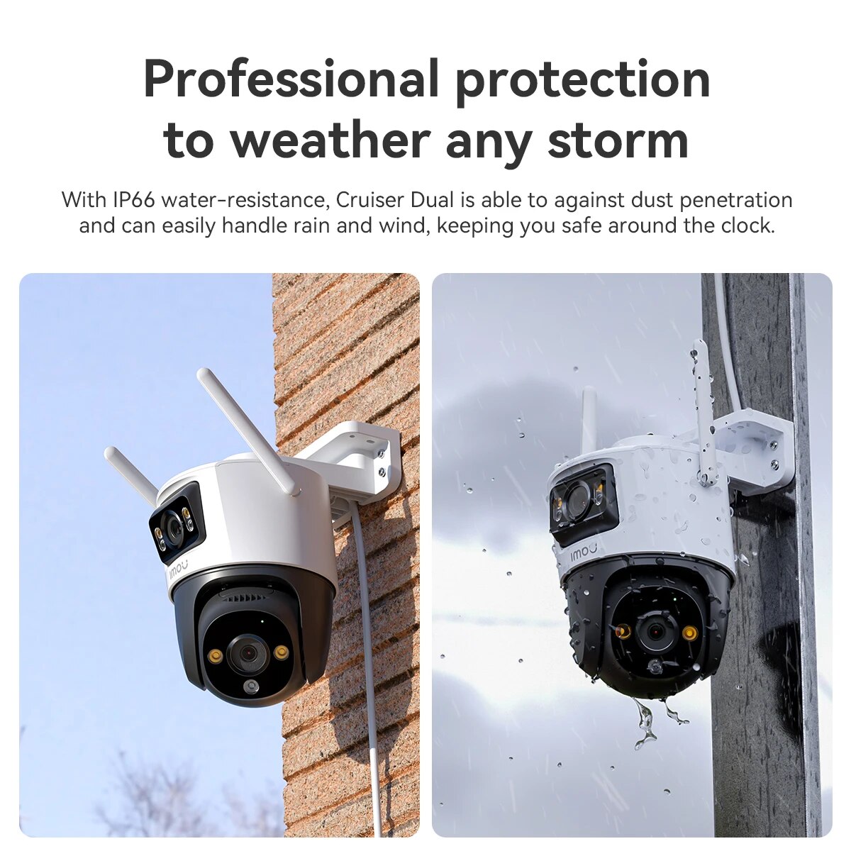 Home Security Adt - Câmera de segurança externa IMOU PT