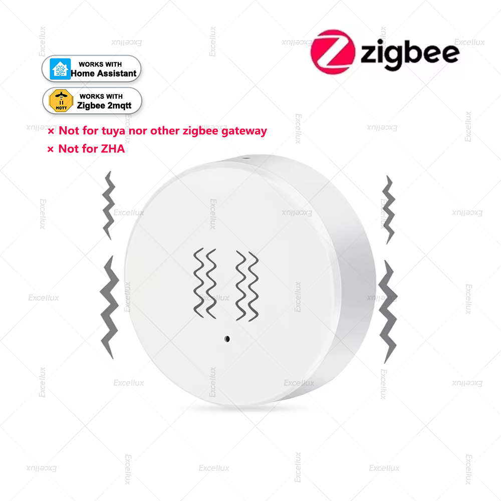 Home Security App - Zigbee 3.0 sensor de vibração inteligente