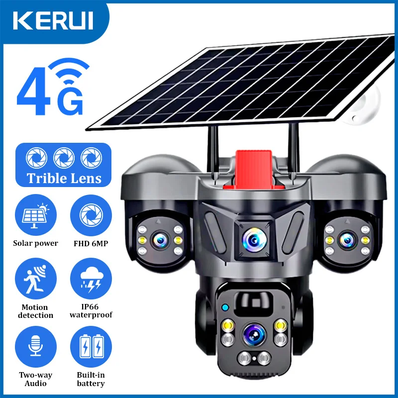Home Security Adt - Kerui v380 pro ao ar livre