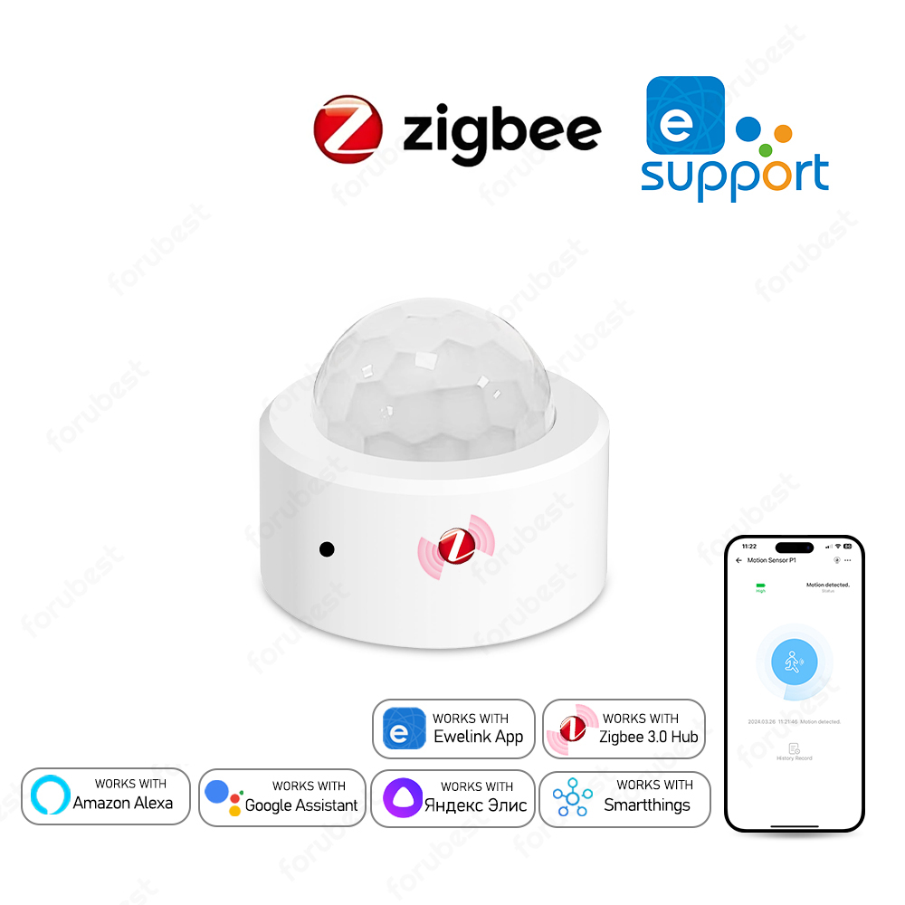 Home Security App - Zigbee 3.0 sensor de movimento humano