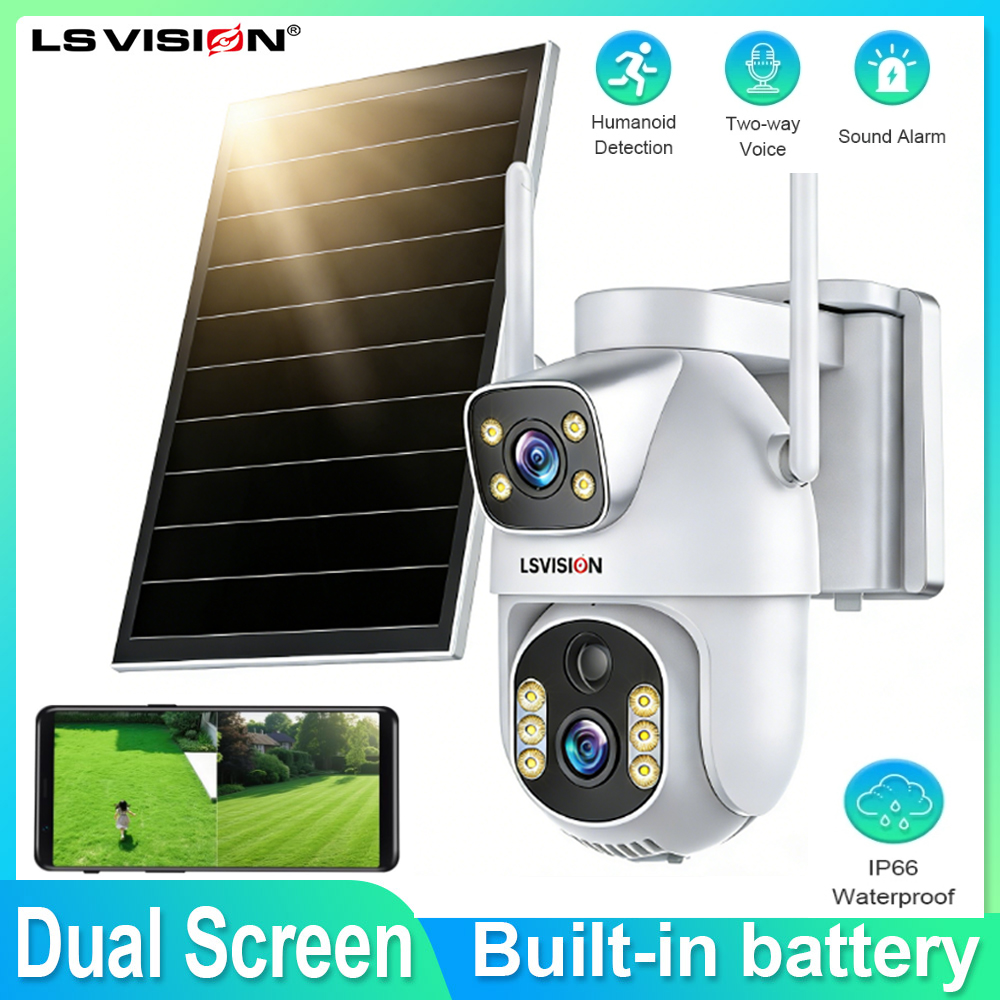 Home Security Cameras Uk - Ls vision câmera de segurança solar