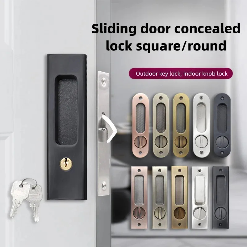Home Security Locks - Fechadura da porta deslizante fechadura da