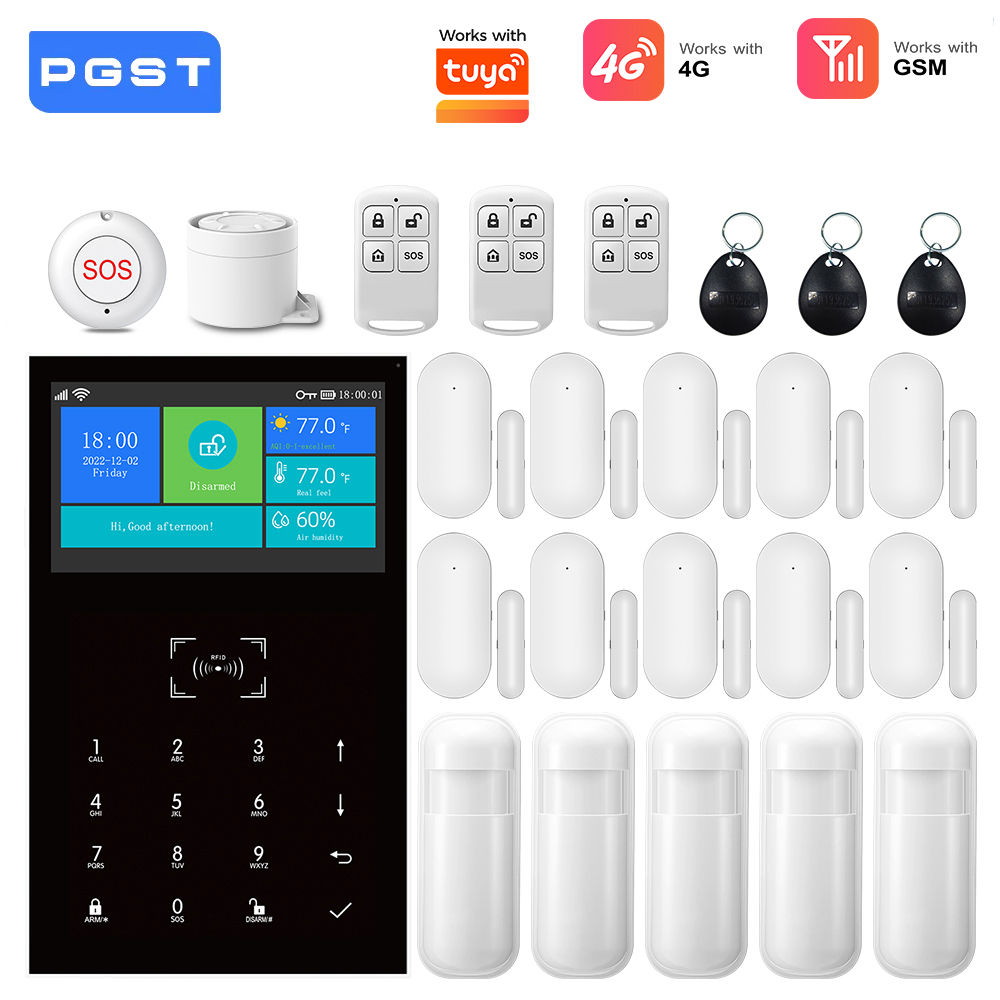 Home Security Technician - Sistema de Alarme 4G GSM WiFi