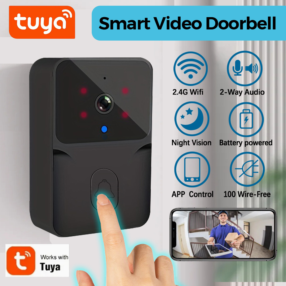 Home Security Monitoring System - Campainha de Vídeo Inteligente Sem Fio