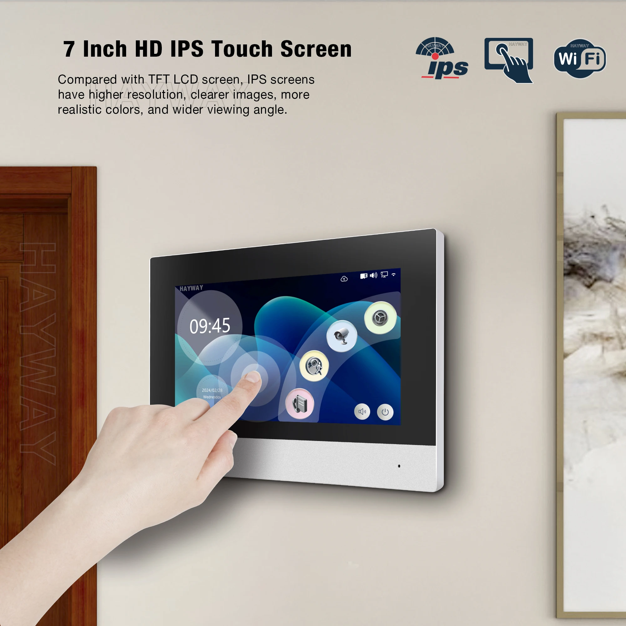 2 fios casa inteligente tuya w - Home Security Cameras Uk avaliação e preço