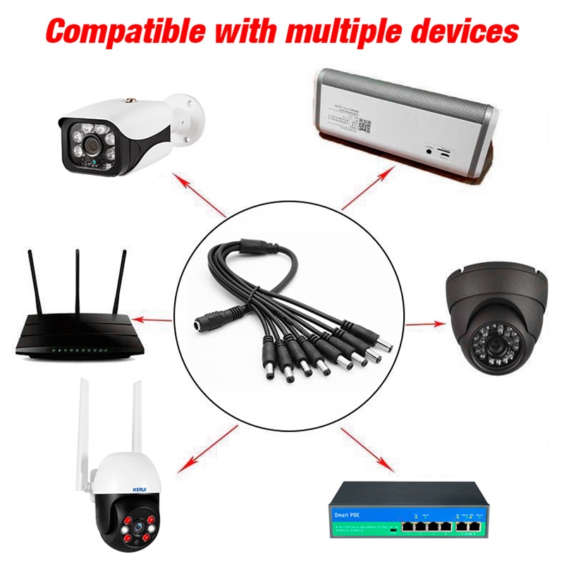 5.5x2.1mm 1 fêmea para 2 4 8 m - Home Security Adt avaliação e preço