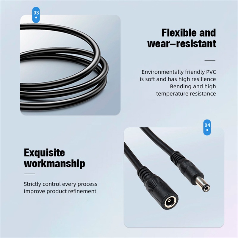 5.5x2.1mm 1 fêmea para 2 4 8 m - Home Security Adt avaliação e preço