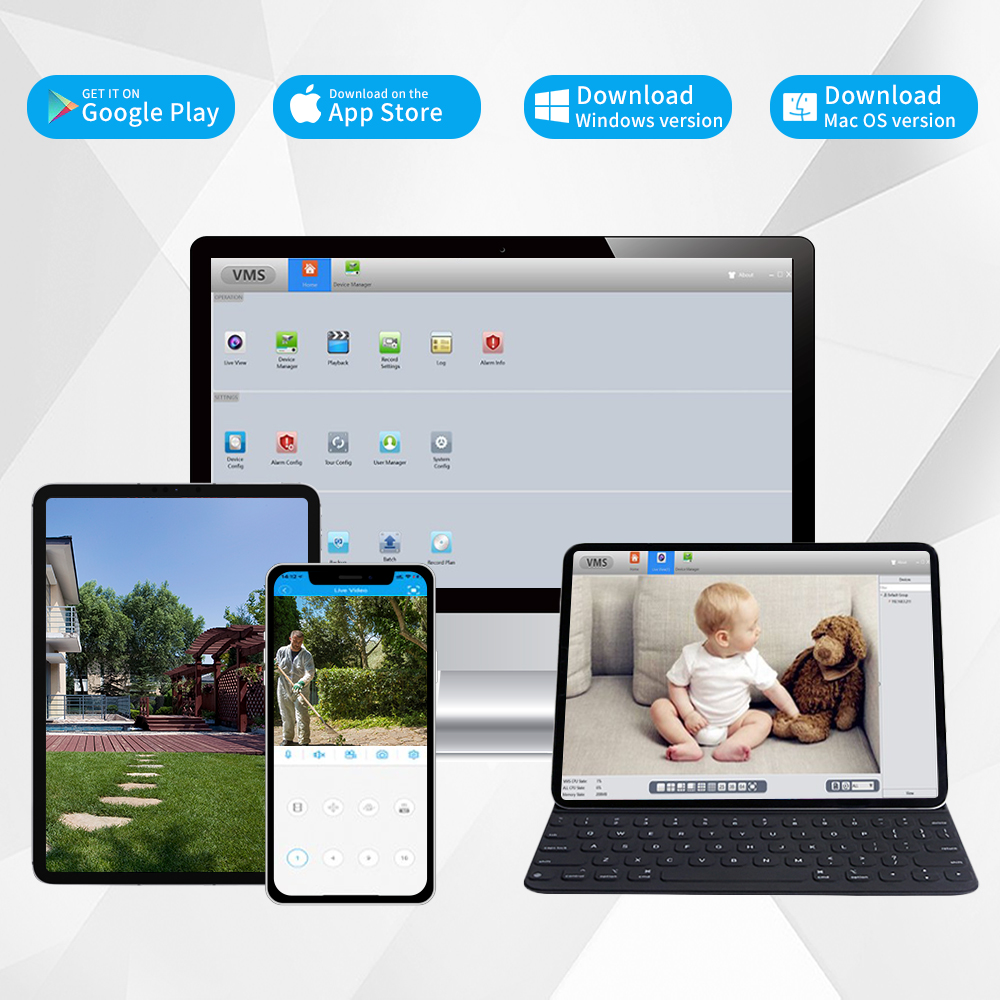 Kit de Sistema de Câmera de Se - Home Security Video Recording Systems avaliação e preço