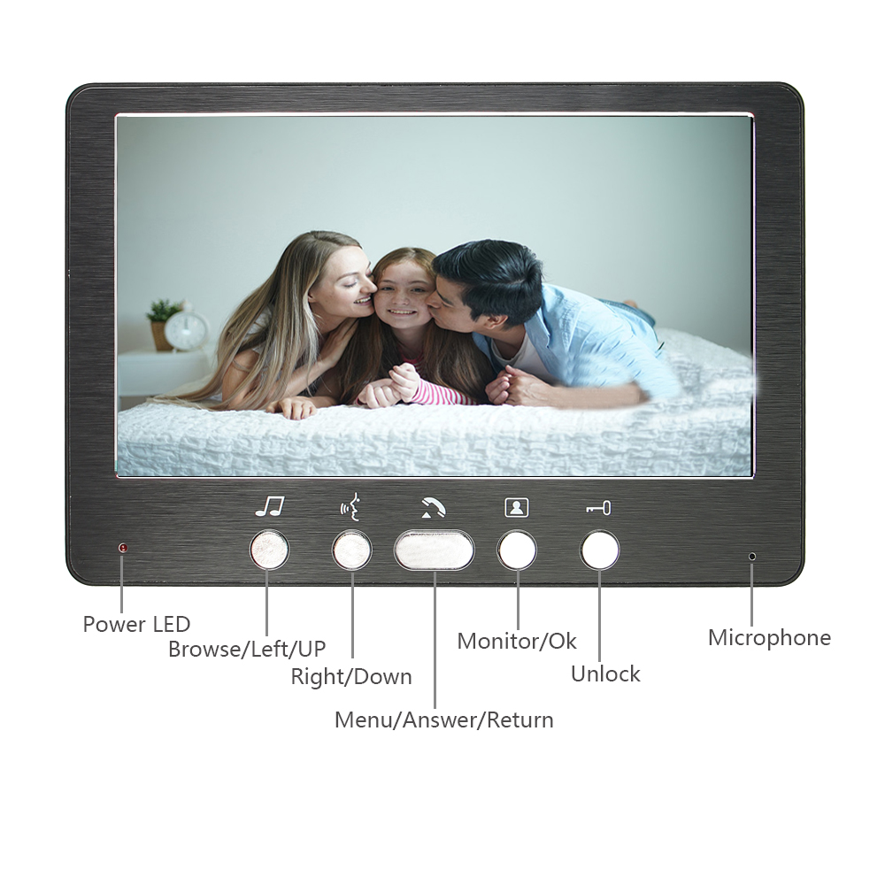 Intercomunicador de Vídeo WIFI - Home Security Cameras Uk avaliação e preço