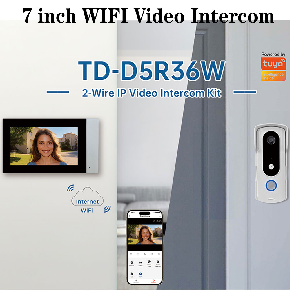 2 fios casa inteligente tuya w - Home Security Cameras Uk avaliação e preço