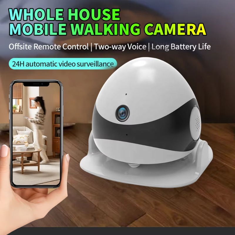 Câmera Robô Móvel Sem Fio 2K H - Home Security Technician avaliação e preço