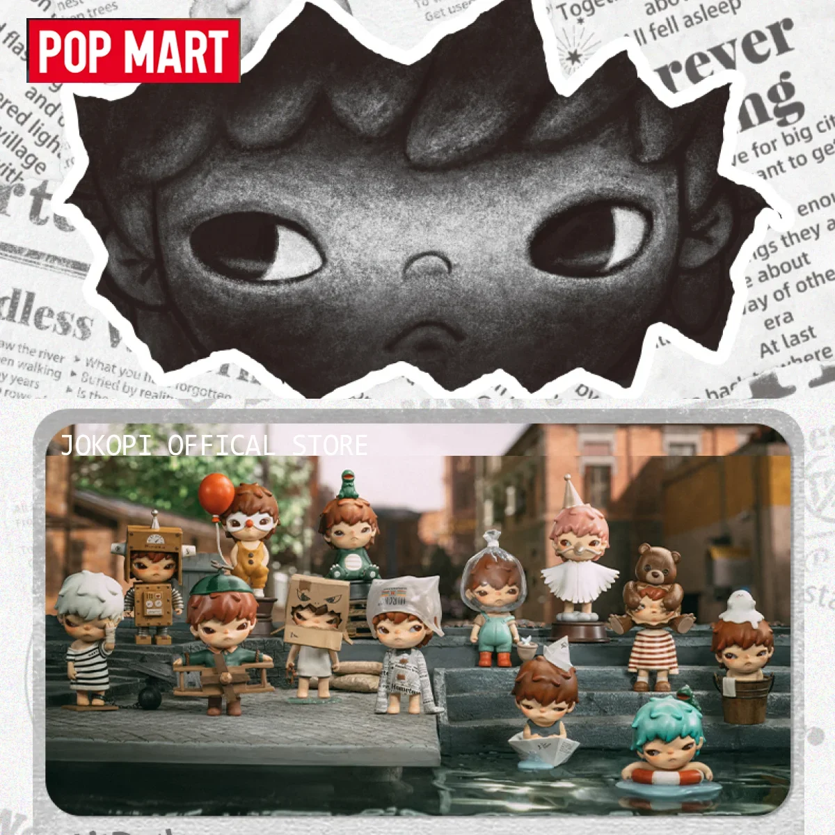 POPMART HIRONO Little Mischief - Home Security Items avaliação e preço