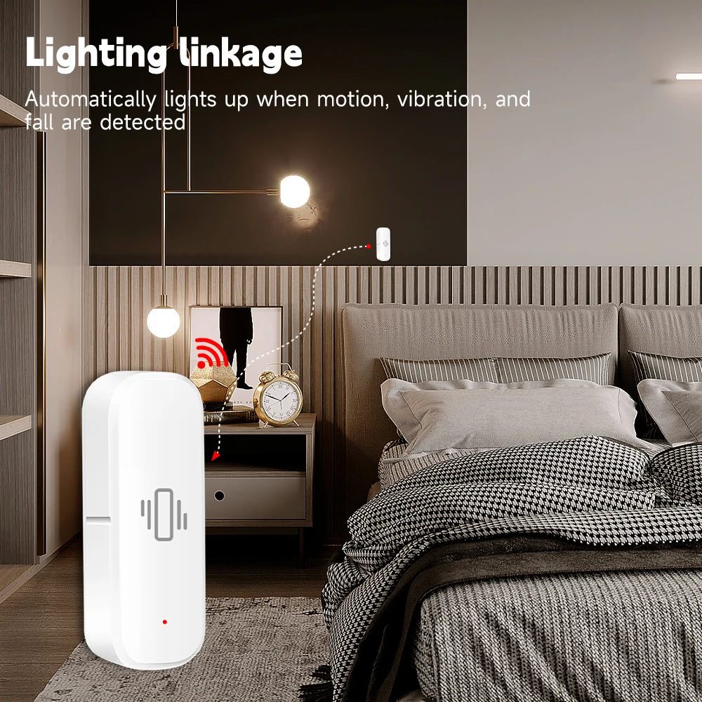 Sensor de Vibração Inteligente - Home Security App avaliação e preço