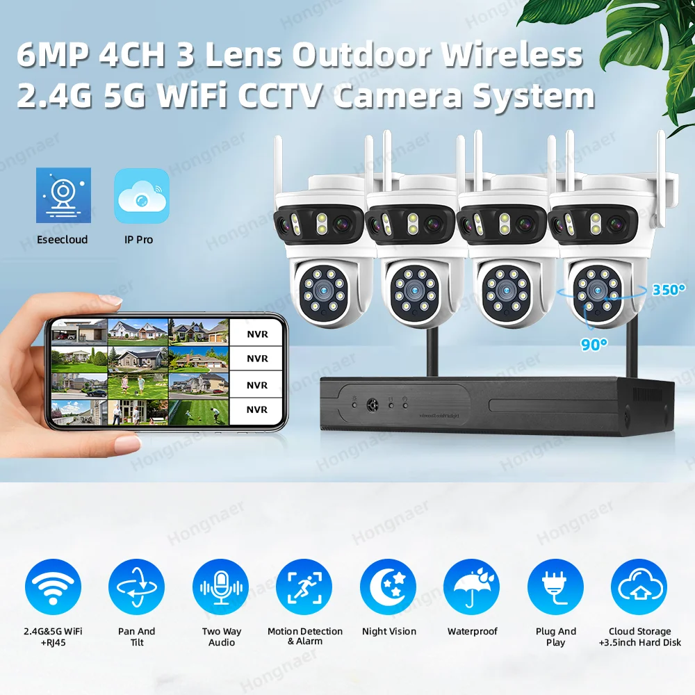 Kit de Câmeras de Segurança Re - Home Security Wifi Camera avaliação e preço