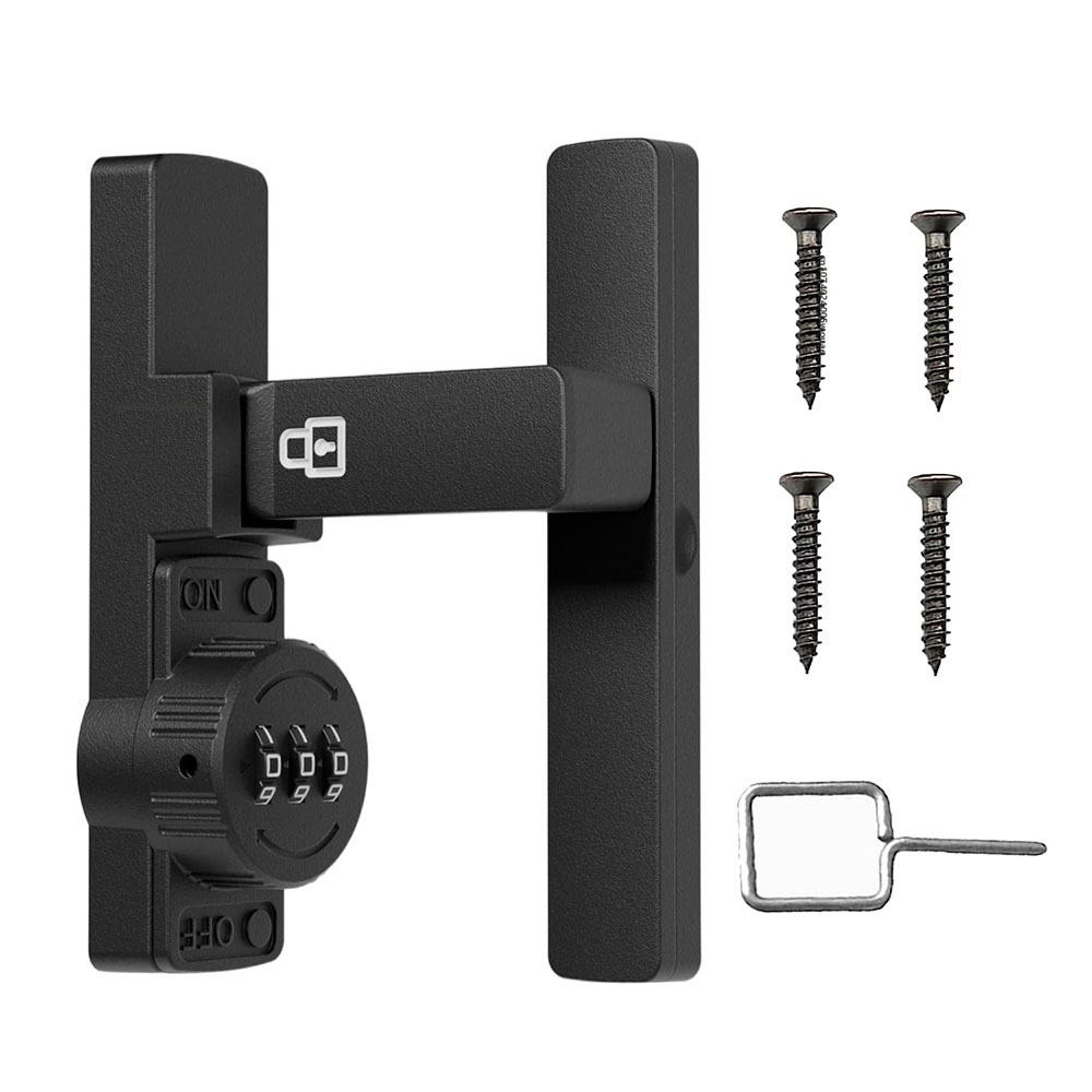 Fechadura de porta de celeiro  - Home Security Locks avaliação e preço