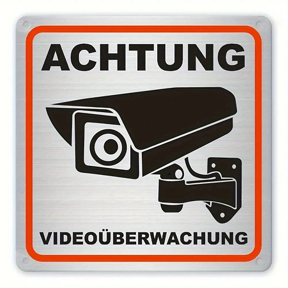 Placa Decorativa de Alumínio R - Home Security Game avaliação e preço