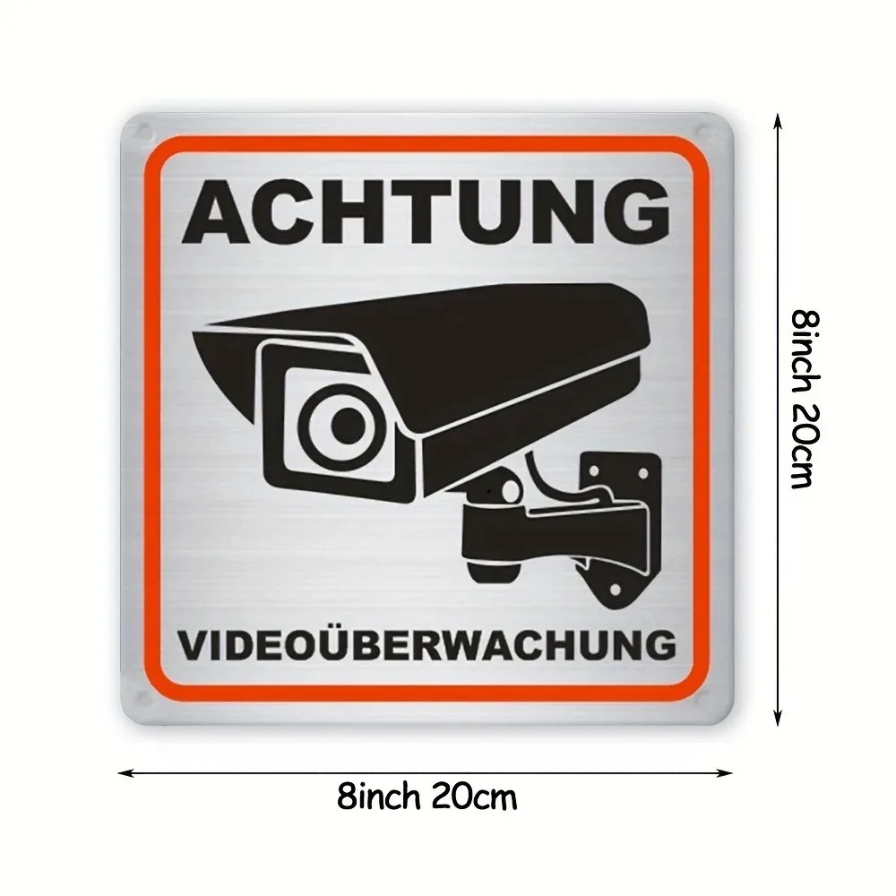 Placa Decorativa de Alumínio R - Home Security Game avaliação e preço