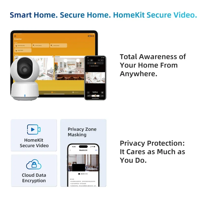 Câmera inteligente Aqara origi - Home Security Adt avaliação e preço