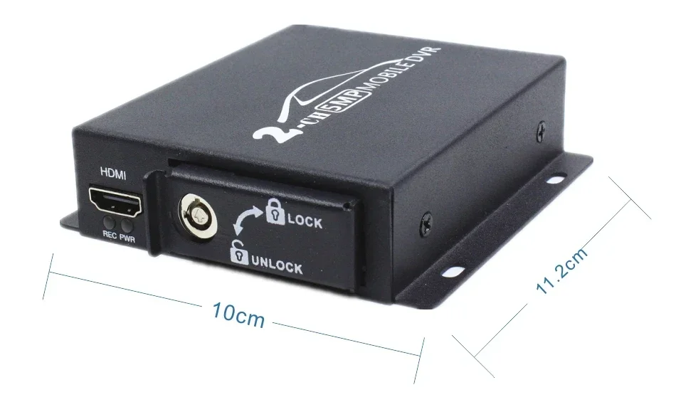 MINI gravação de vídeo 2CH HD  - Home Security Video Recording Systems avaliação e preço