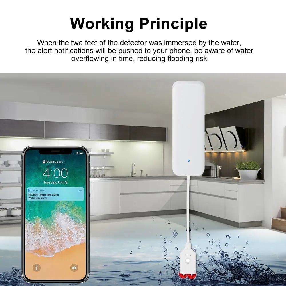 Tuya wi fi inteligente sensor  - Home Security Network avaliação e preço
