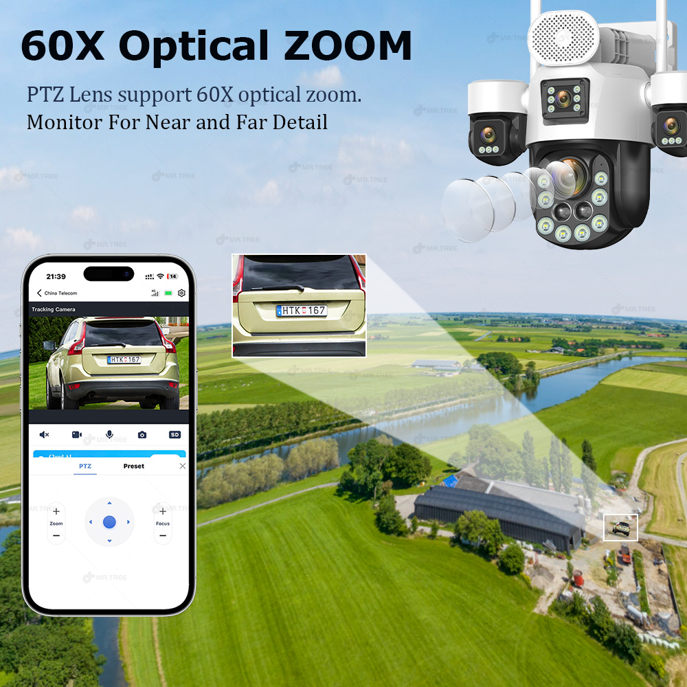 Aov quatro lentes câmera de vi - Home Security Adt avaliação e preço