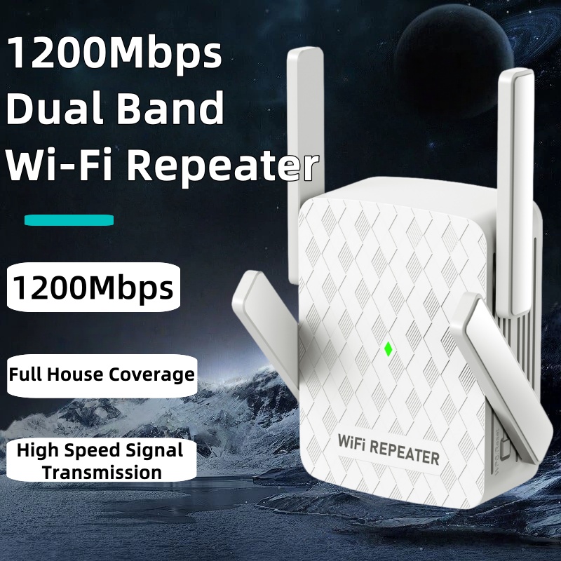 Extensor wi-fi sem fio, 1200mb - Home Security Network avaliação e preço