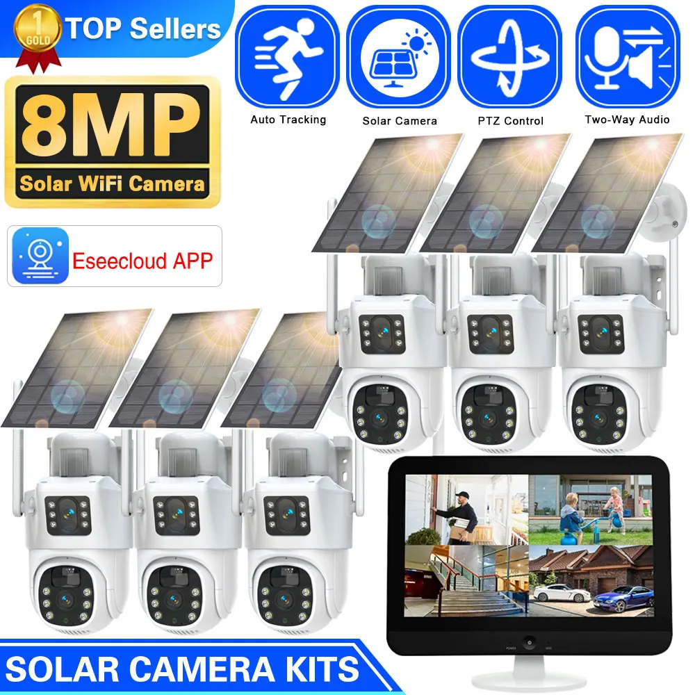 Auto Tracking Video Surveillan - Home Security Wifi Camera avaliação e preço