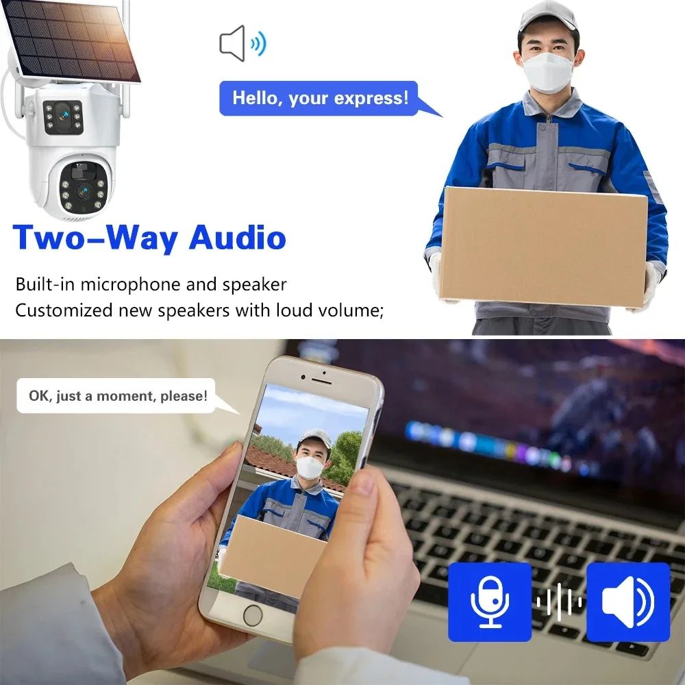 Auto Tracking Video Surveillan - Home Security Wifi Camera avaliação e preço
