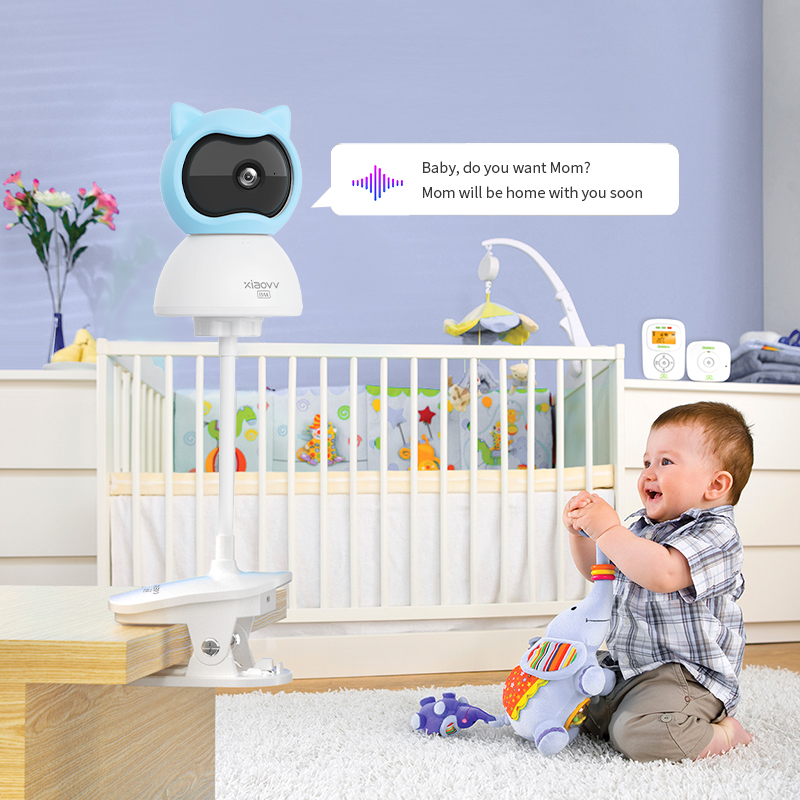 4MP WiFi xiaovv Monitor de beb - Home Security Adt avaliação e preço