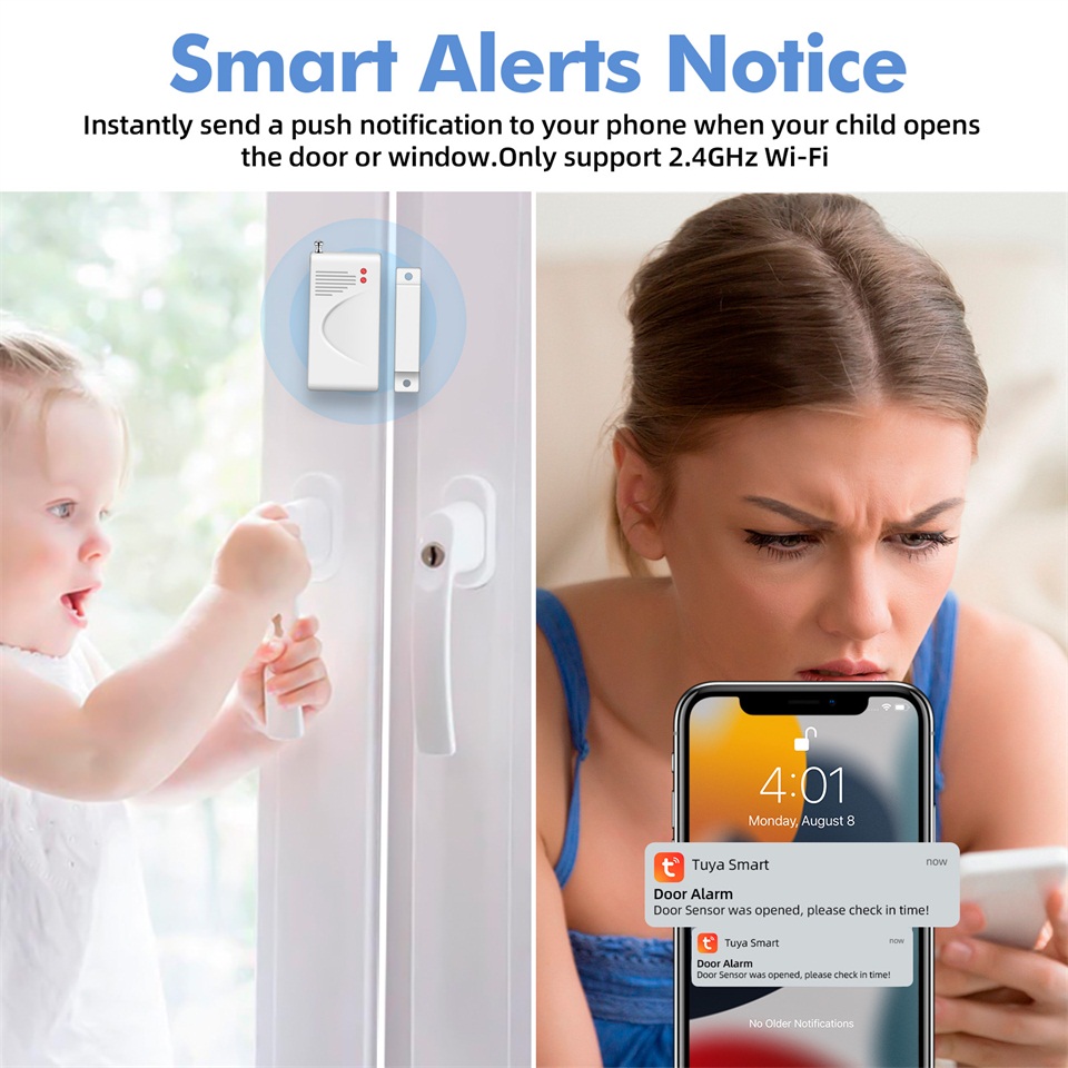 Kerui 120db sirene sistema de  - Home Security Technician avaliação e preço