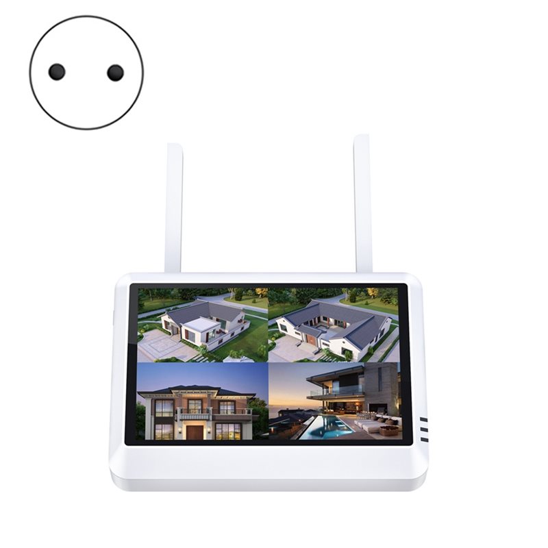Monitor LCD sem fio B44C de 8  - Home Security Video Recording Systems avaliação e preço