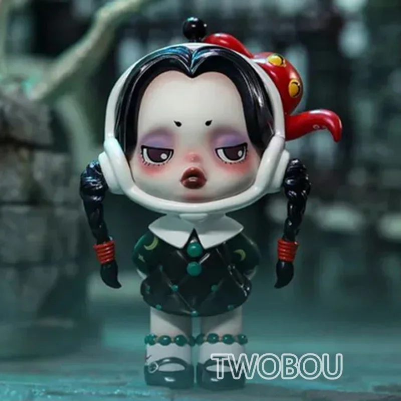 POP MART Skullpanda Addams Fam - Home Security Items avaliação e preço