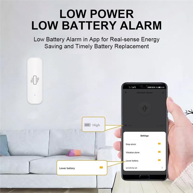 【VALUE MONEY】Sensor de Vibraçã - Home Security App avaliação e preço