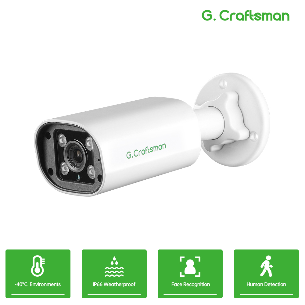 Câmera IP POE C GC PB 4MP, Mic - Home Security Items avaliação e preço