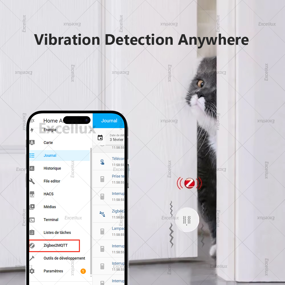 Zigbee 3.0 sensor de vibração  - Home Security App avaliação e preço