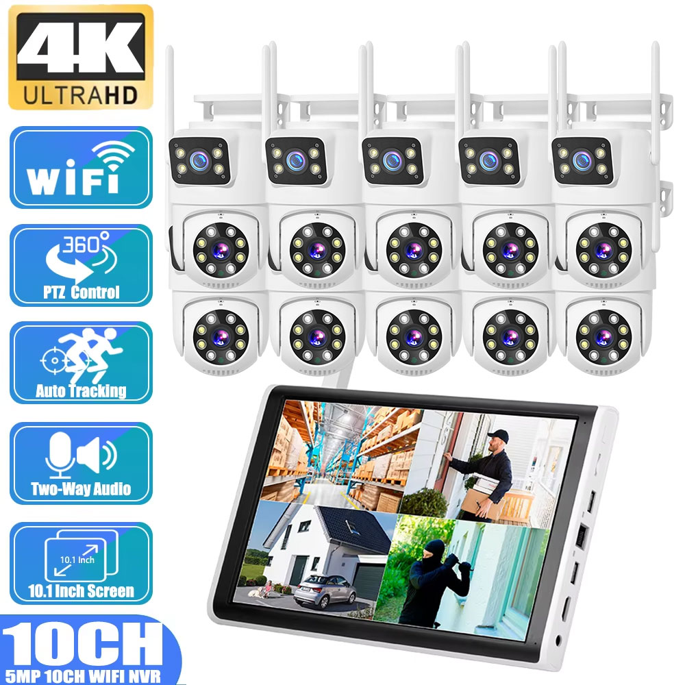 Câmera PTZ de Detecção Humana  - Home Security Wifi Camera avaliação e preço