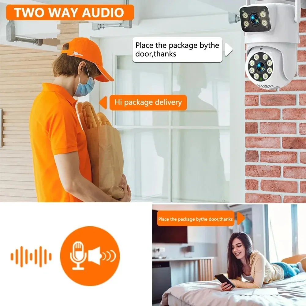 Câmera PTZ de Detecção Humana  - Home Security Wifi Camera avaliação e preço