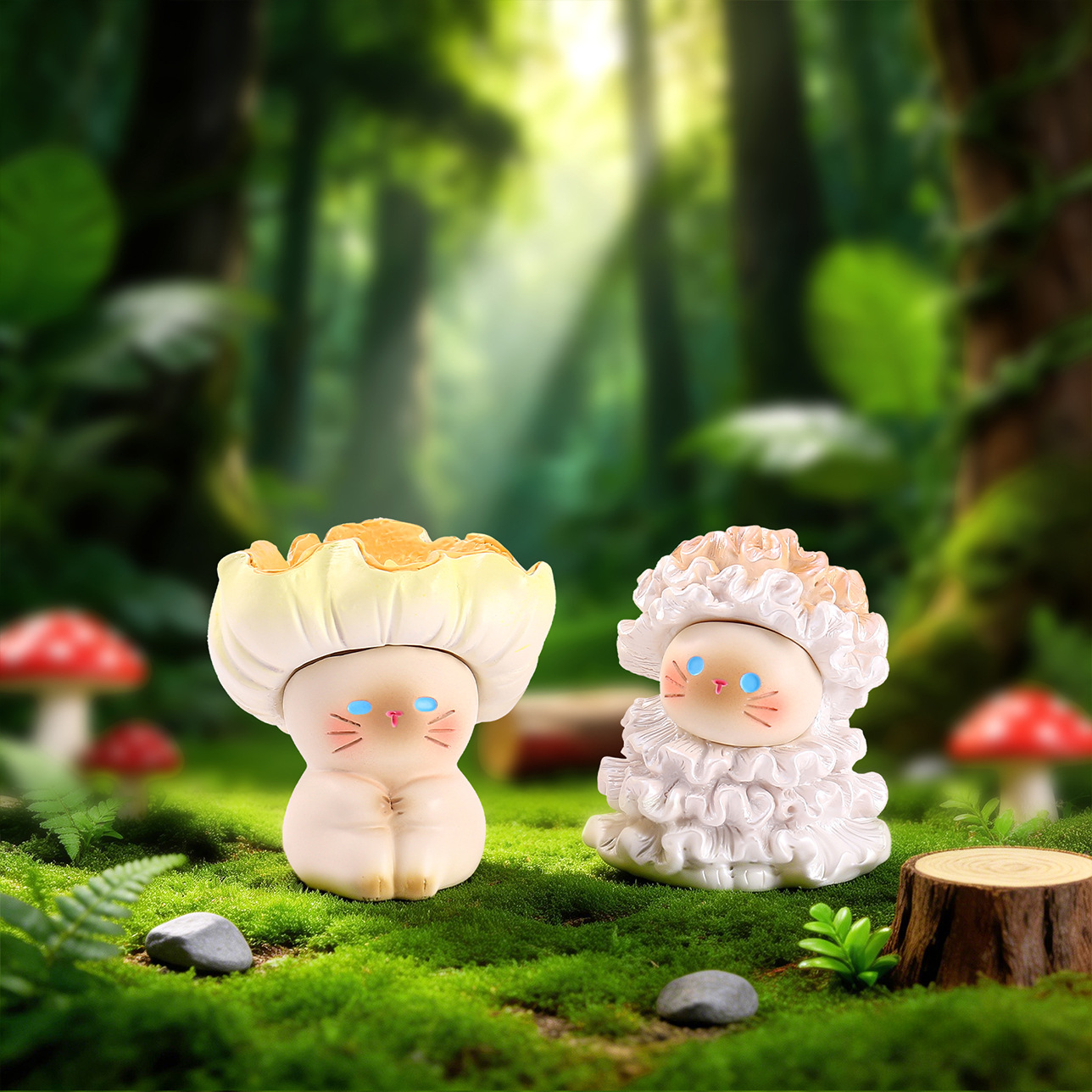 Caixa Surpresa Mushroom Meow,  - Home Security Items avaliação e preço