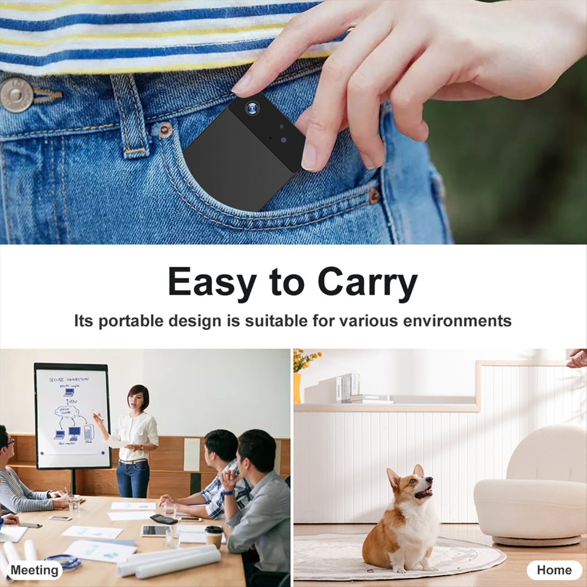 Mini câmera wi-fi pequena câme - Home Security Monitoring System avaliação e preço