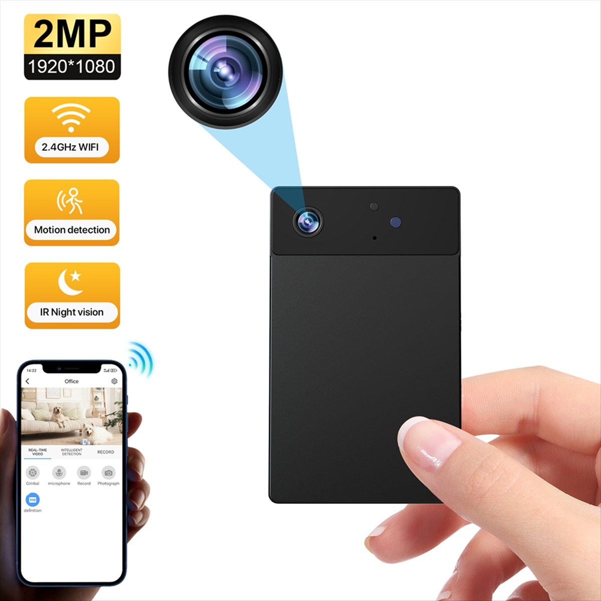 Mini câmera wi-fi pequena câme - Home Security Monitoring System avaliação e preço