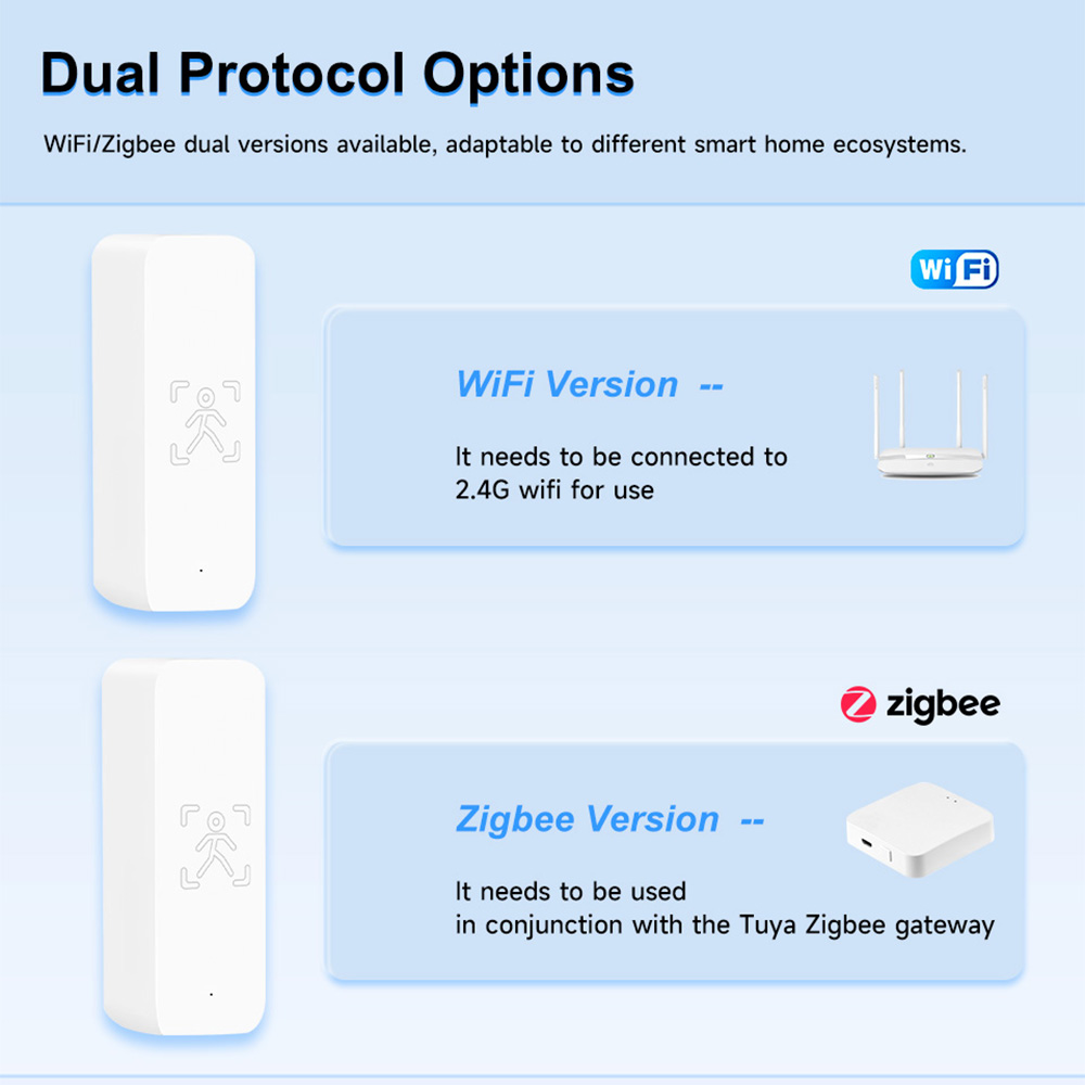 Hseno tuya zigbee sensor de pr - Home Security App avaliação e preço
