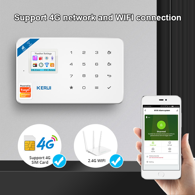 Kerui kit sistema de alarme se - Home Security Technician avaliação e preço