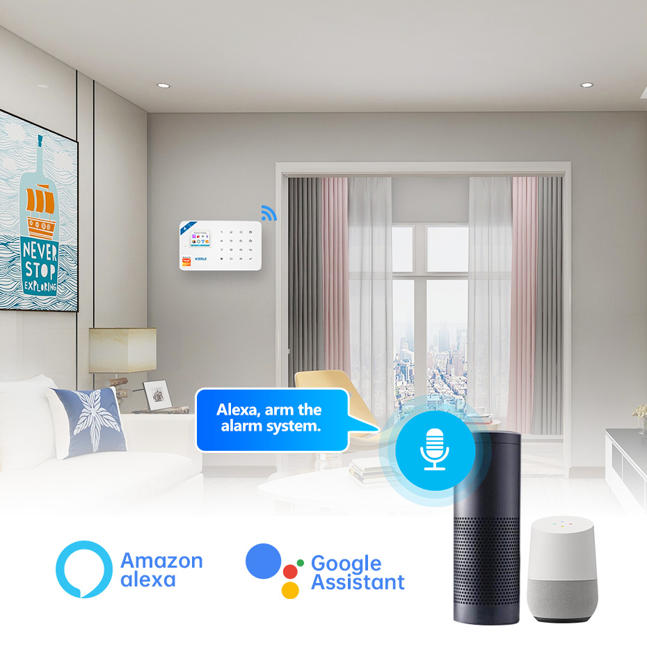 Kerui kit sistema de alarme se - Home Security Technician avaliação e preço