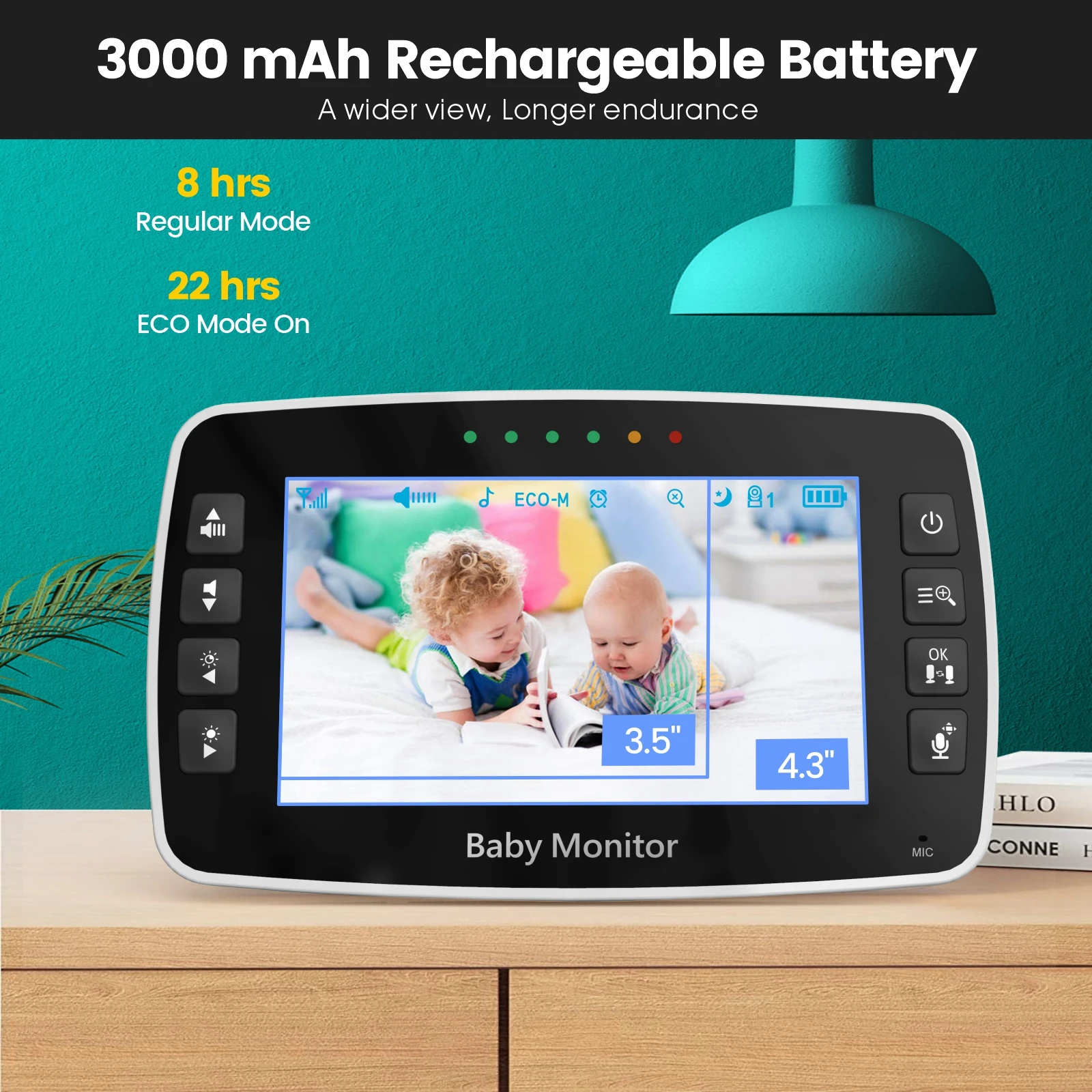 Sm43a monitor do bebê seguranç - Home Security Cameras Uk avaliação e preço